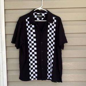XXX Rude mens black shortsleeve shirt